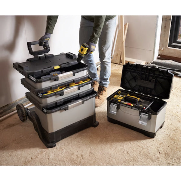 Carrello porta utensili in metallo e polipropilene GRIGIO (VUOTO) - STANLEY® FATMAX® - 1-95-622 Carrello porta utensili in metallo e polipropilene GRIGIO (VUOTO) - STANLEY® FATMAX® - 1-95-622